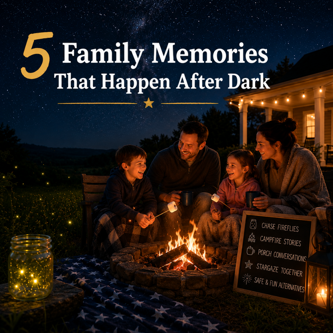 5 Family Memories That Happen After Dark | Mozy Blog