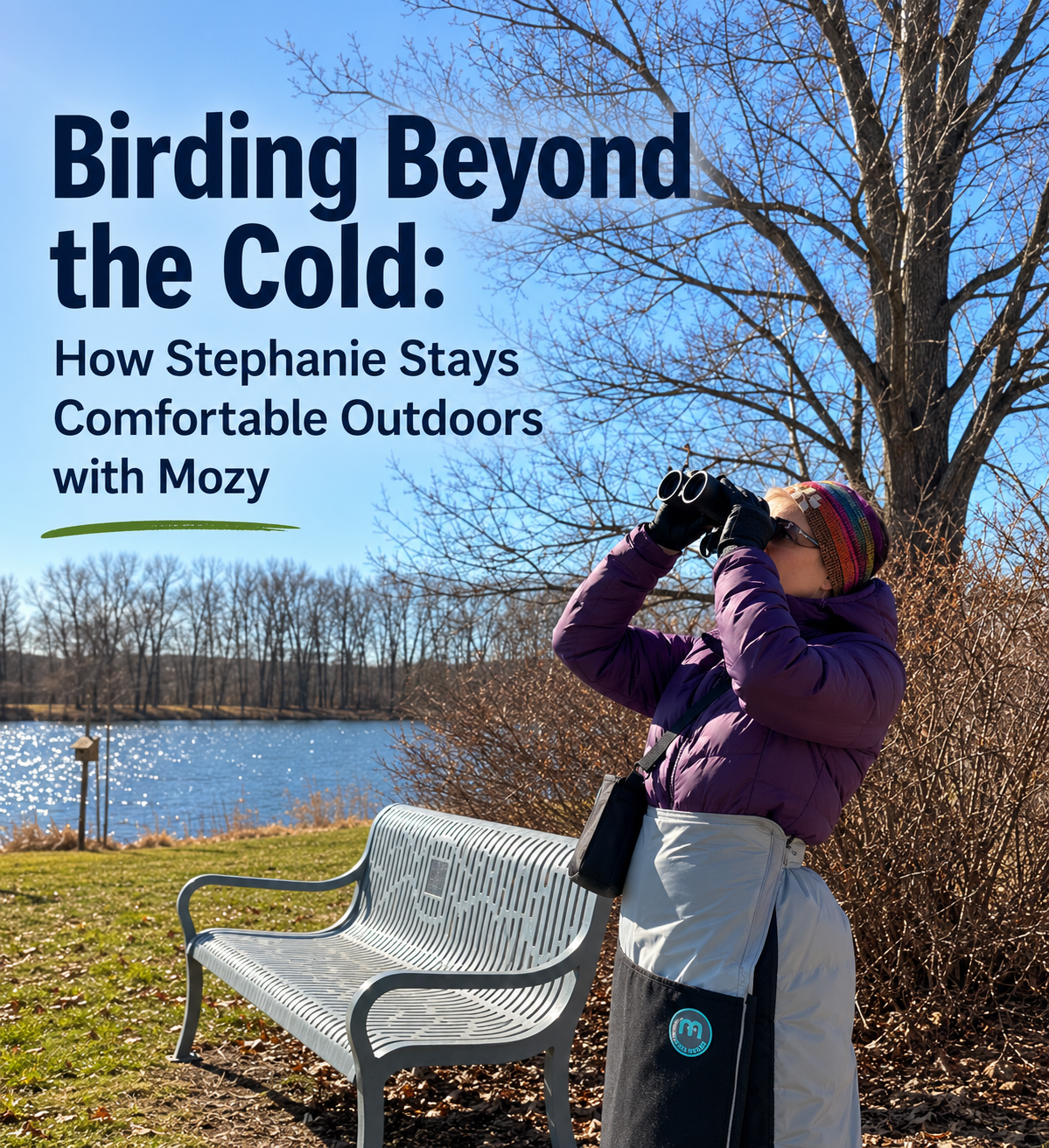 Birding Beyond the Cold: How Stephanie Stays Comfortable Outdoors with Mozy