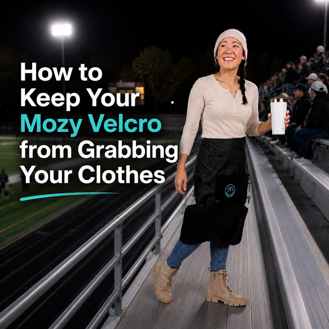 How to Keep Your Mozy Velcro from Grabbing Your Clothes