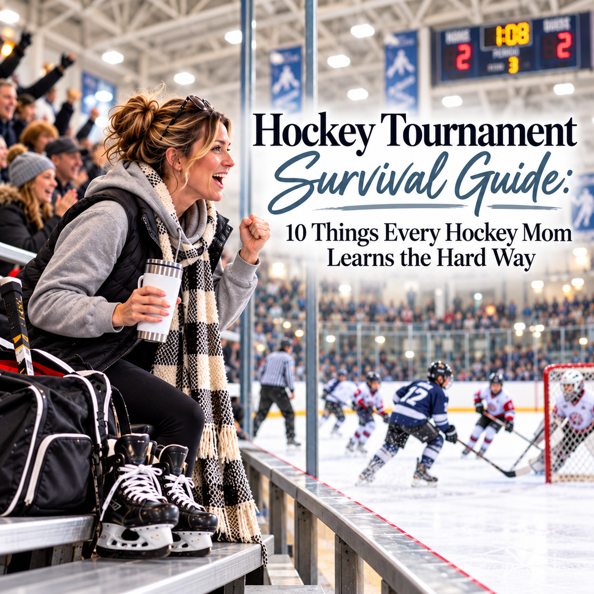 Hockey Tournament Survival Guide: 10 Lessons Every Hockey Mom Learns