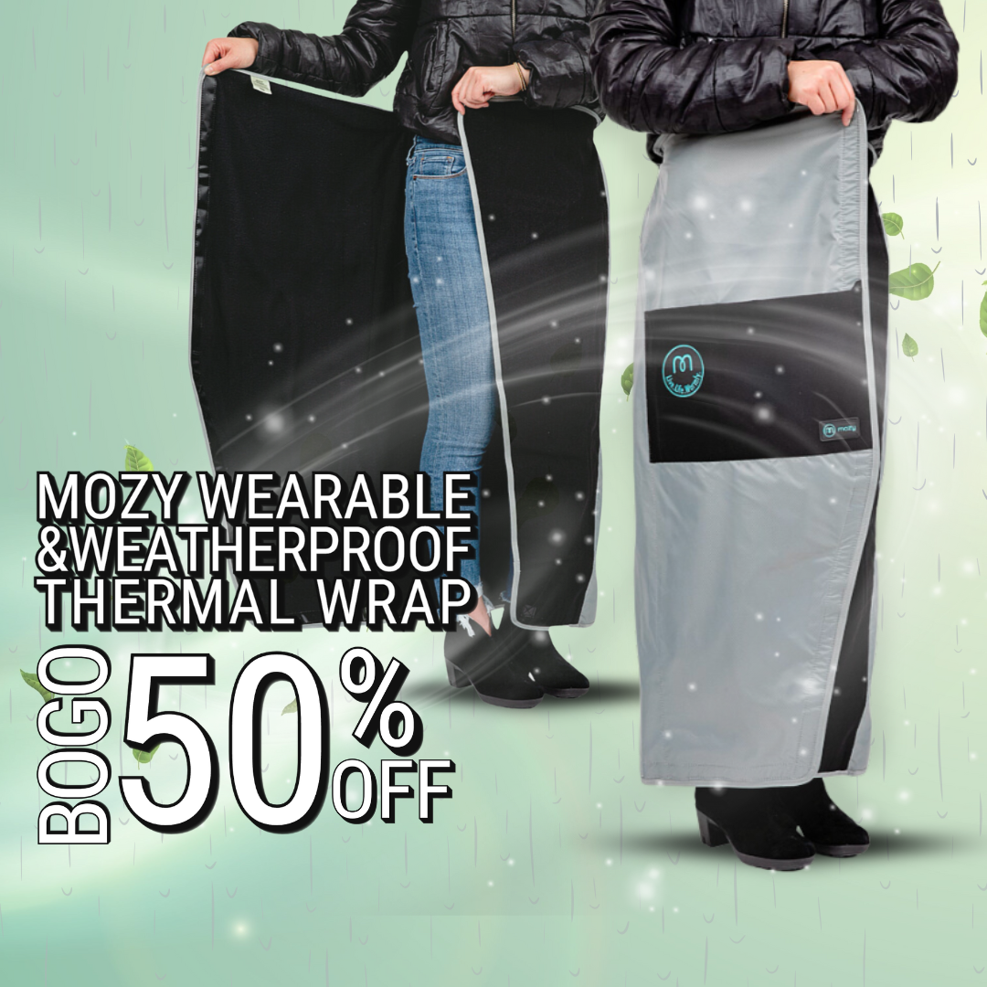 Mozy Wearable & Weatherproof Thermal Wrap