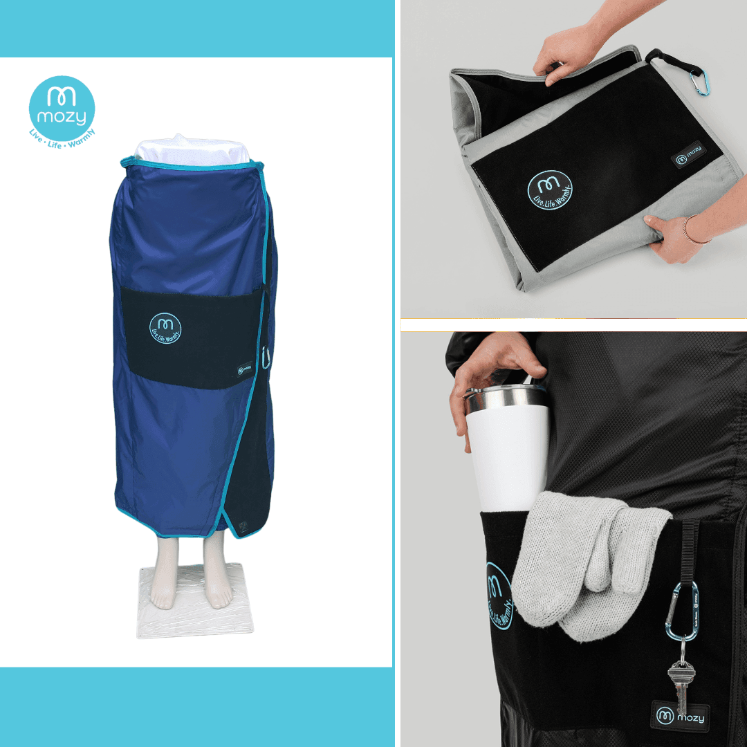 CLEARANCE | Mozy Wearable & Weatherproof Thermal Wrap With Trim Colors - Get The Mozy