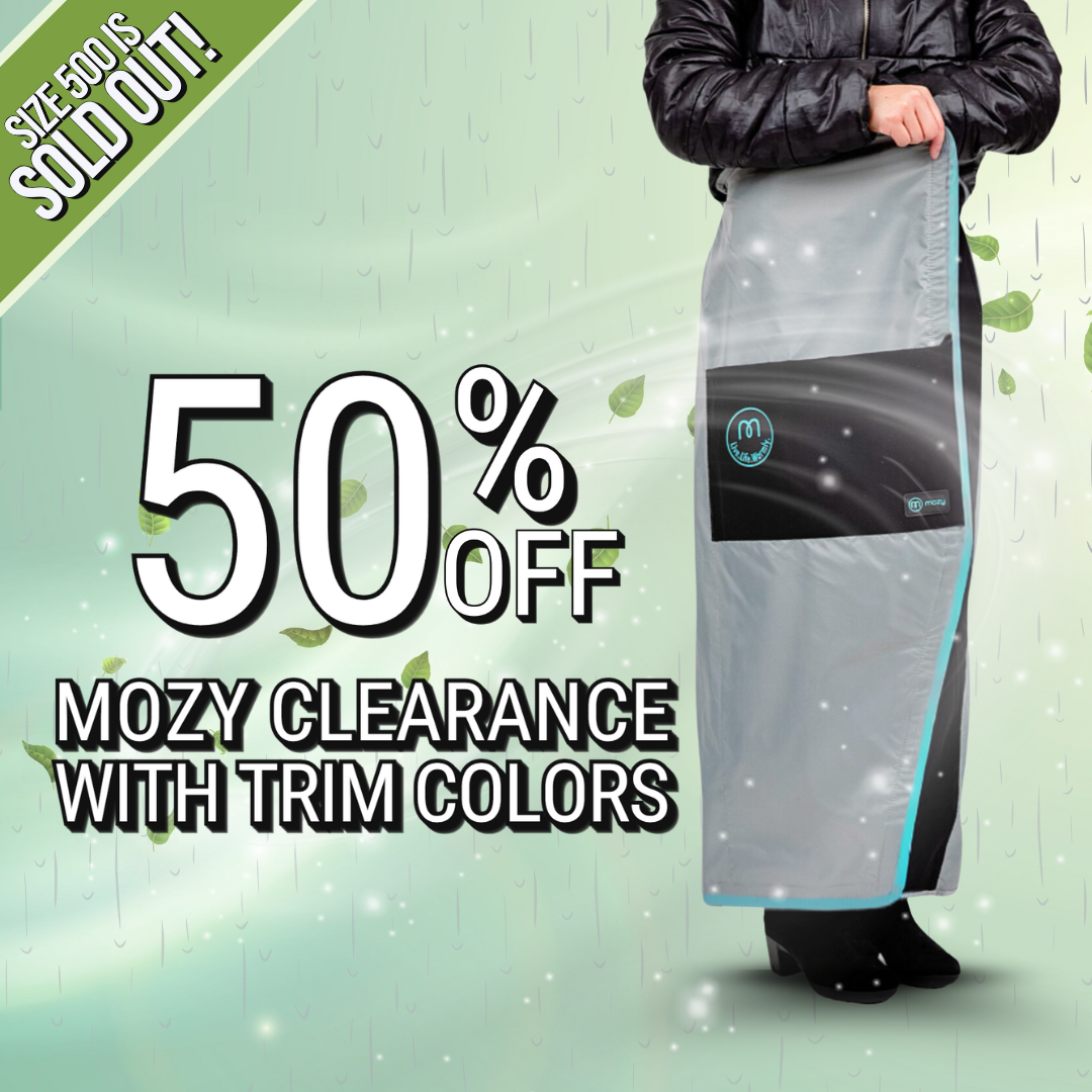 CLEARANCE Mozy Wearable & Weatherproof Thermal Wrap With Trim Colors