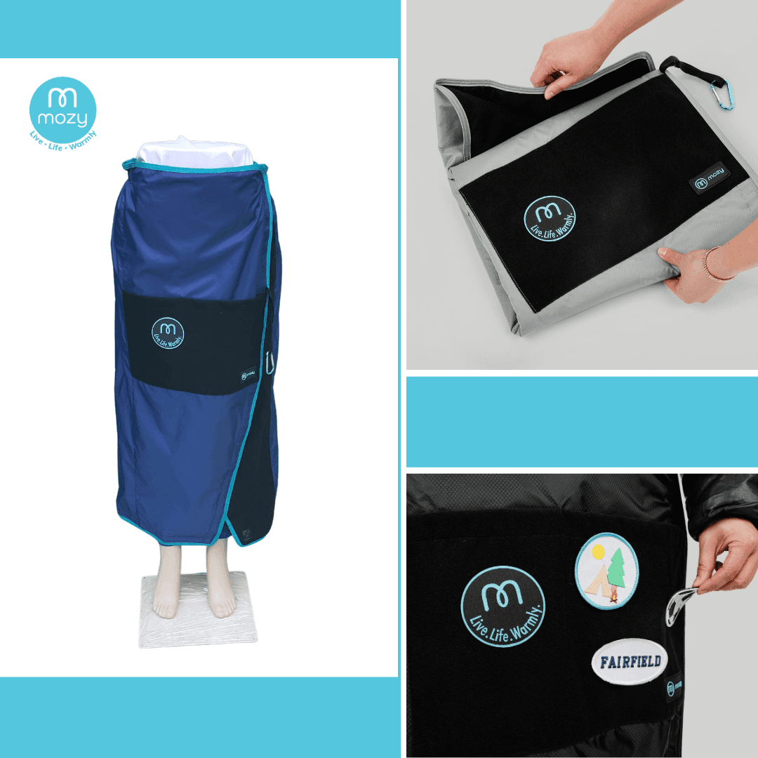 CLEARANCE | Mozy Wearable & Weatherproof Thermal Wrap With Trim Colors - Get The Mozy