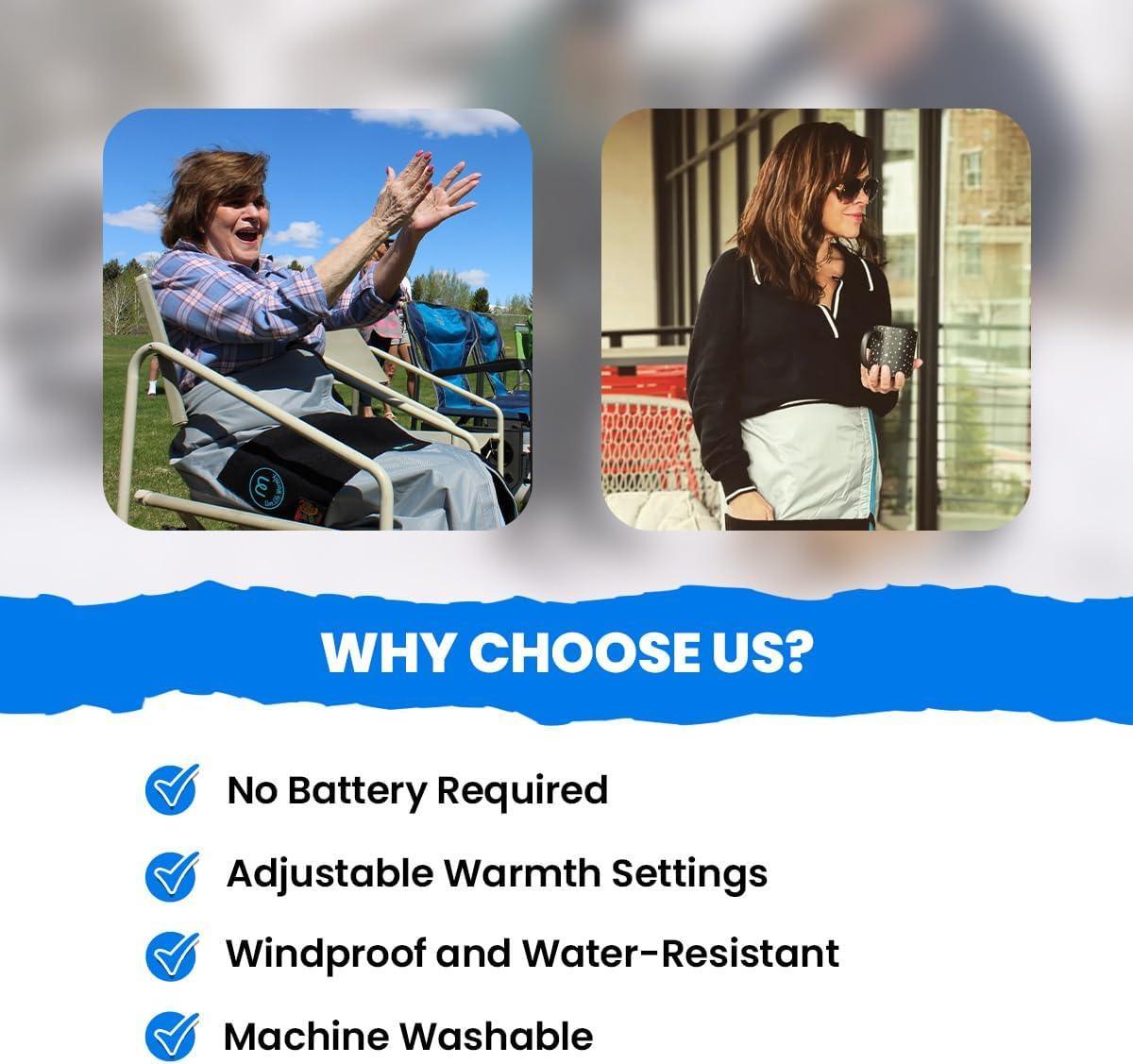 Mozy Wearable & Weatherproof Thermal Wrap - Get The Mozy