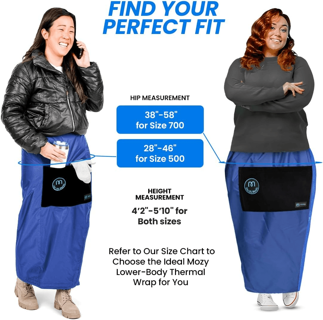Mozy Wearable & Weatherproof Thermal Wrap - Get The Mozy