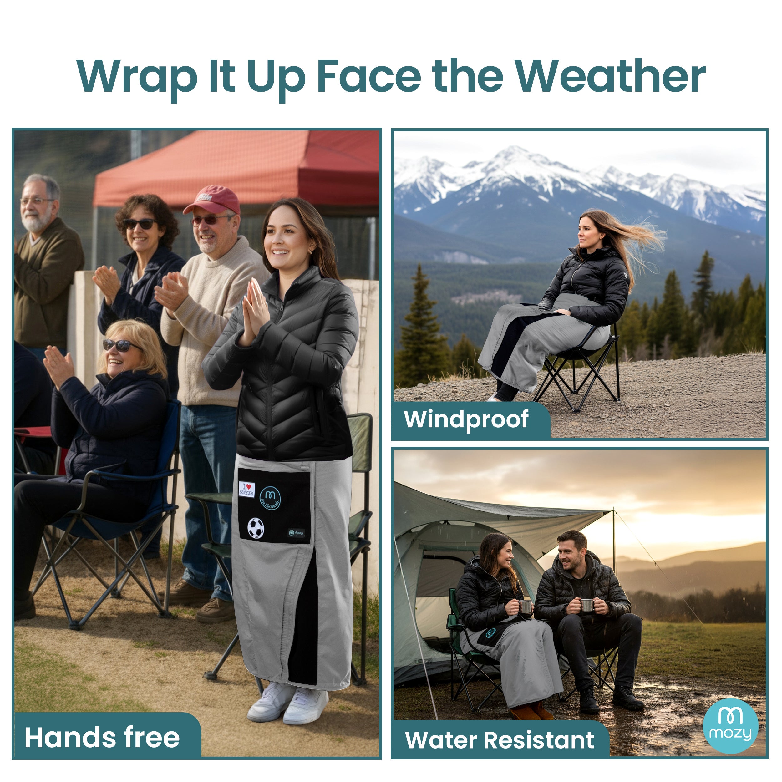 Mozy Wearable & Weatherproof Thermal Wrap