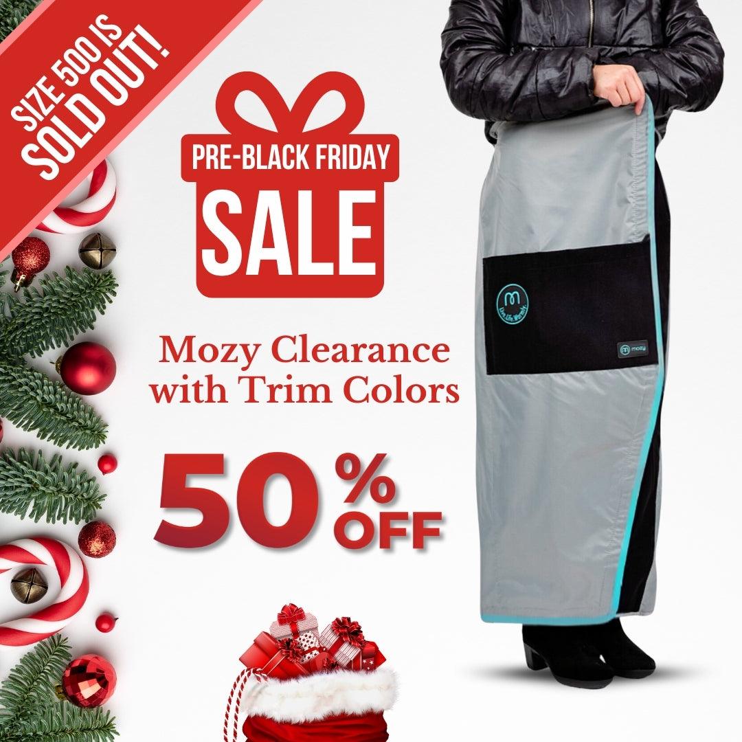 CLEARANCE Mozy Wearable & Weatherproof Thermal Wrap With Trim Colors