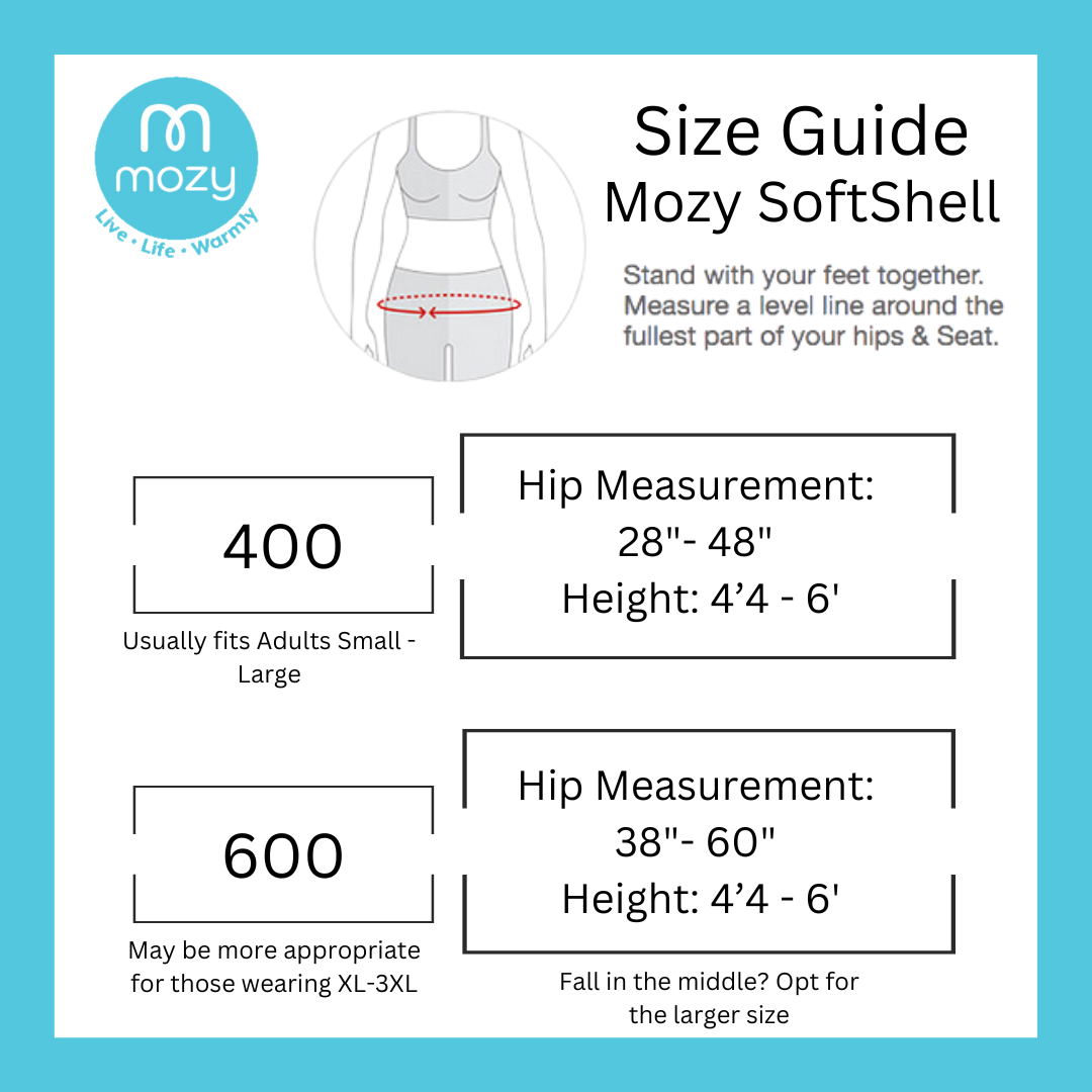 Mozy SoftShell Wearable & Weatherproof Thermal Wrap