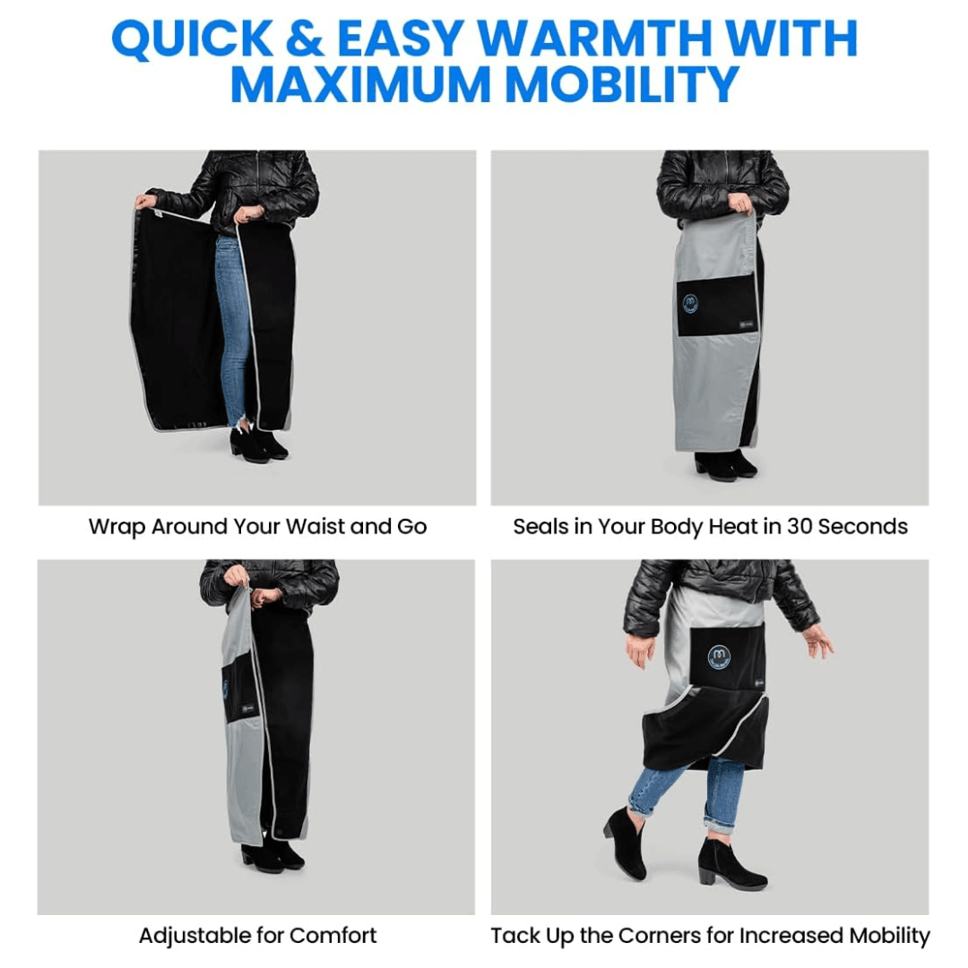 Mozy Wearable & Weatherproof Thermal Wrap - Get The Mozy