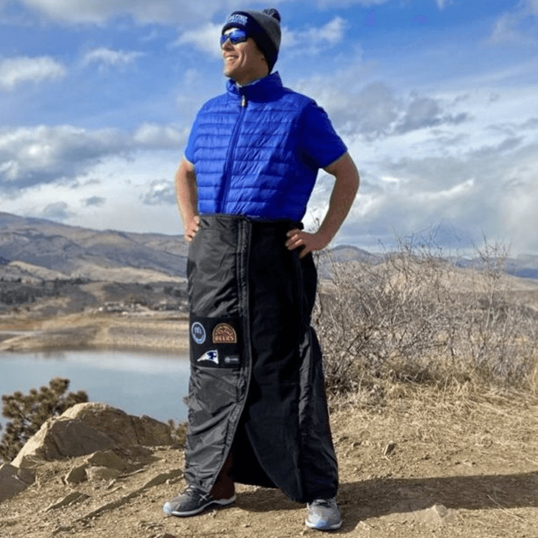 The Mozy Tall Wearable & Weatherproof Outdoor Wrap Get The Mozy