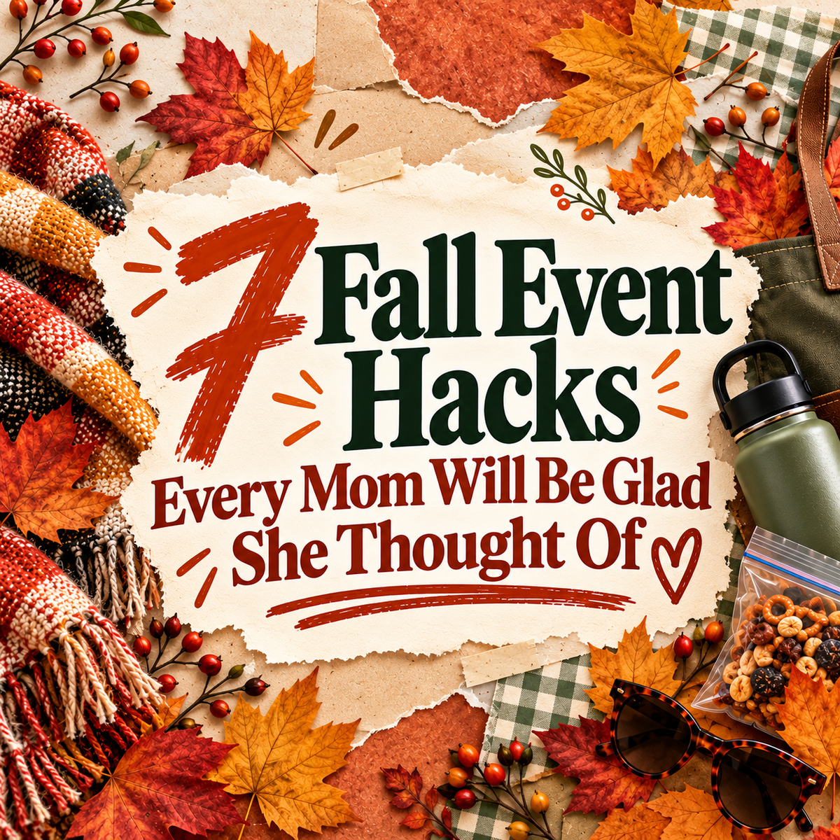 7 Fall Event Hacks Every Mom Will Be Glad She Thought Of