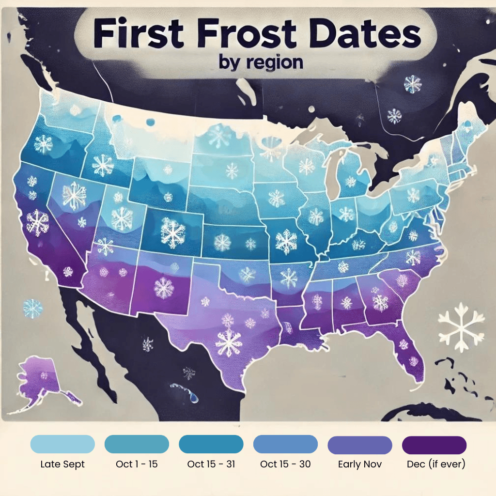 Here's When To Expect The First Frost - Get The Mozy 