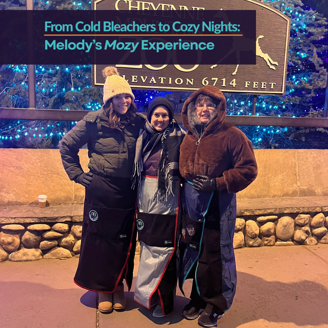 From Cold Bleachers to Cozy Nights: Melody’s Mozy Story