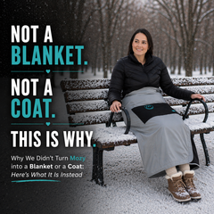 Why We Didn't Turn Mozy into a Blanket or a Coat: Here's What It Is Instead