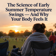 The Science of Early Summer Temperature Swings — And Why Your Body Feels It