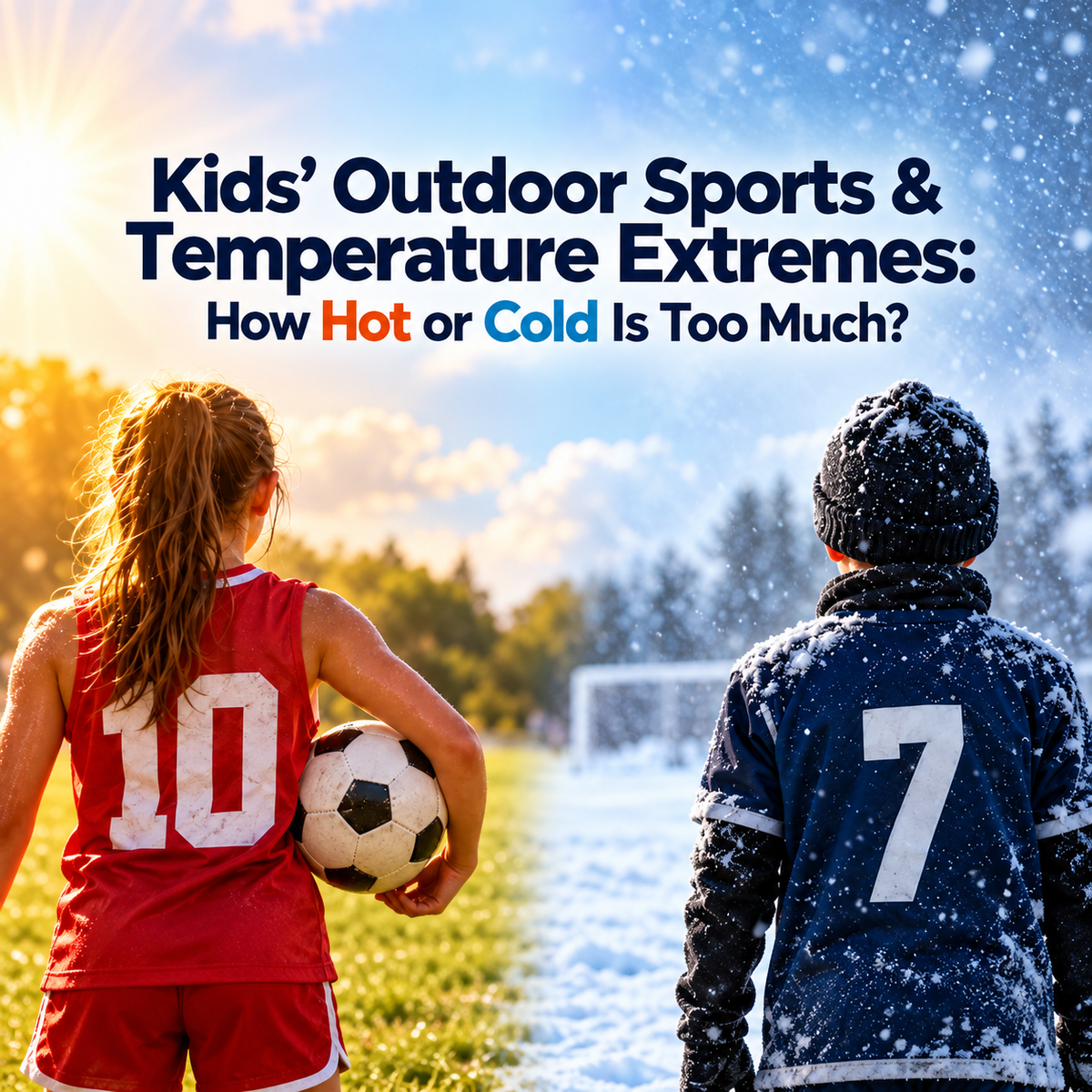 Kids' Outdoor Sports & Temperature Extremes: How Hot or Cold Is Too Much?