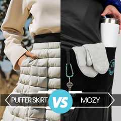 How Mozy keeps you warmer than a puffer skirt