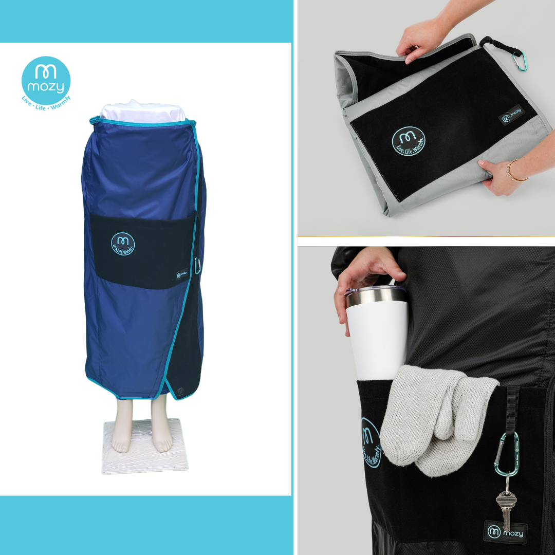 CLEARANCE | Mozy Wearable & Weatherproof Thermal Wrap With Trim Colors - Get The Mozy 