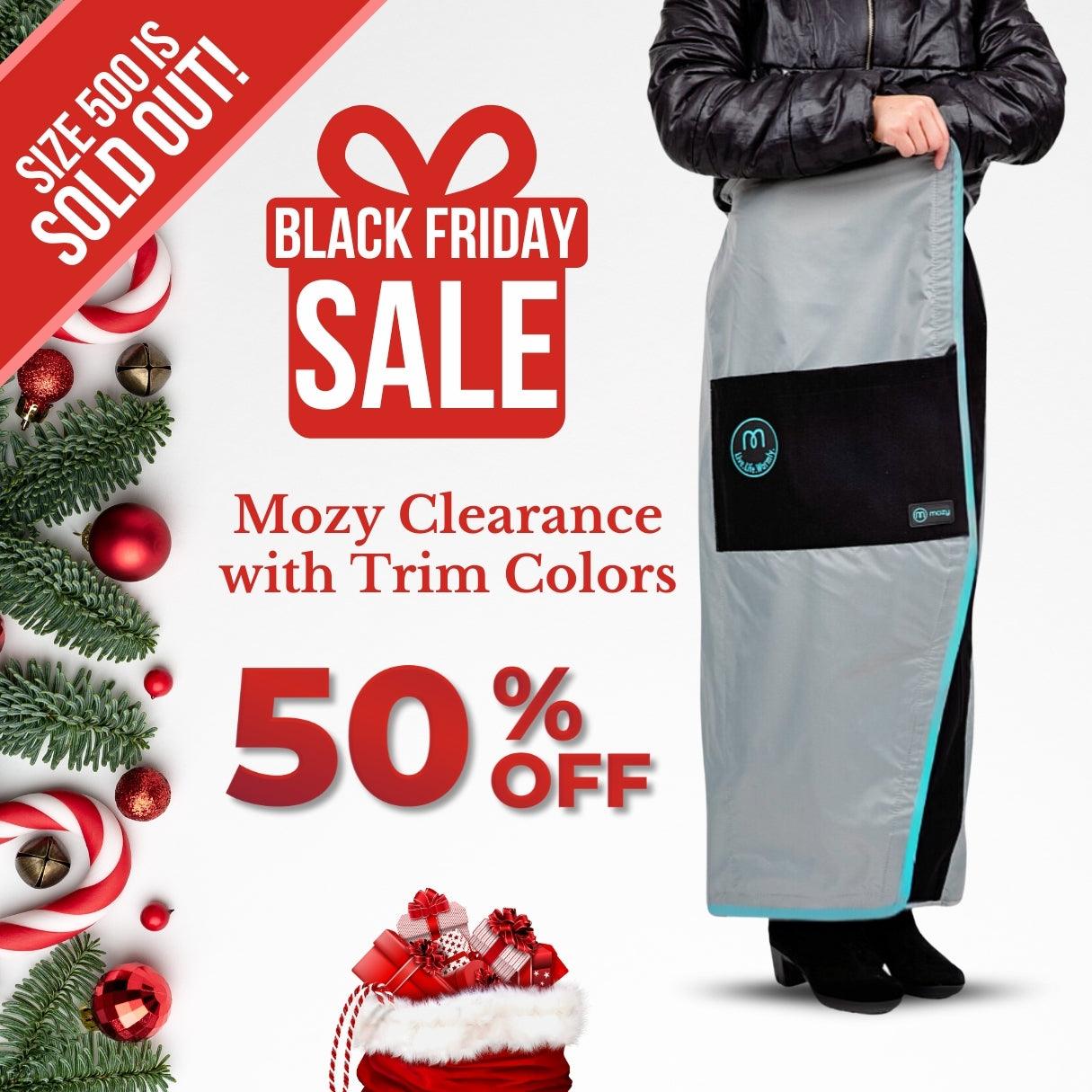 CLEARANCE Mozy Wearable & Weatherproof Thermal Wrap With Trim Colors