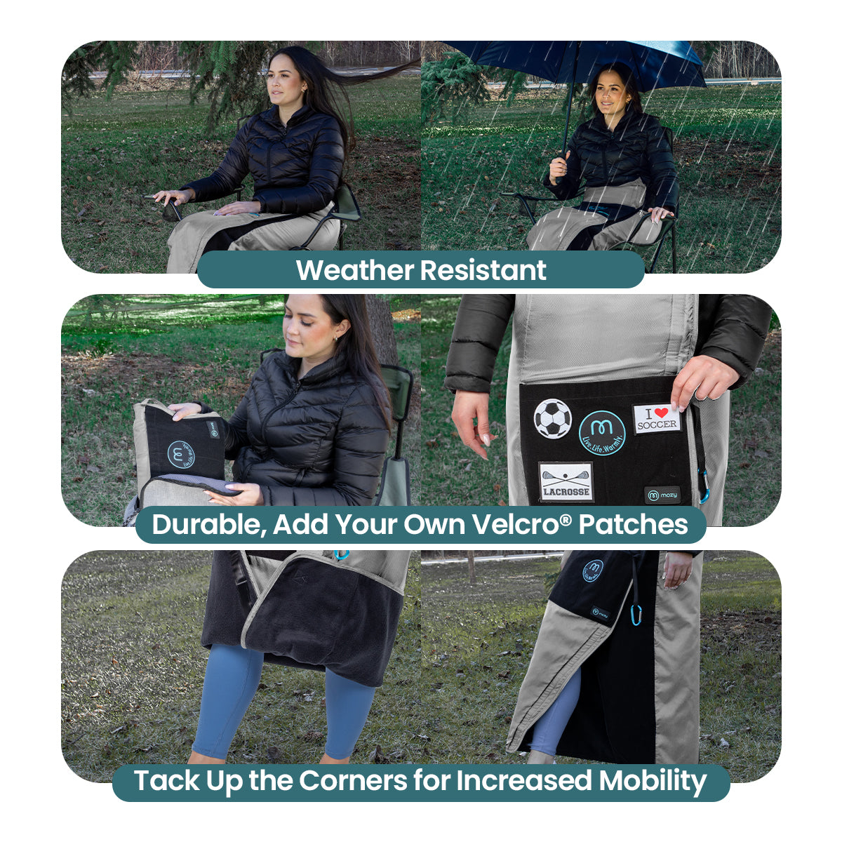 Mozy Wearable & Weatherproof Thermal Wrap