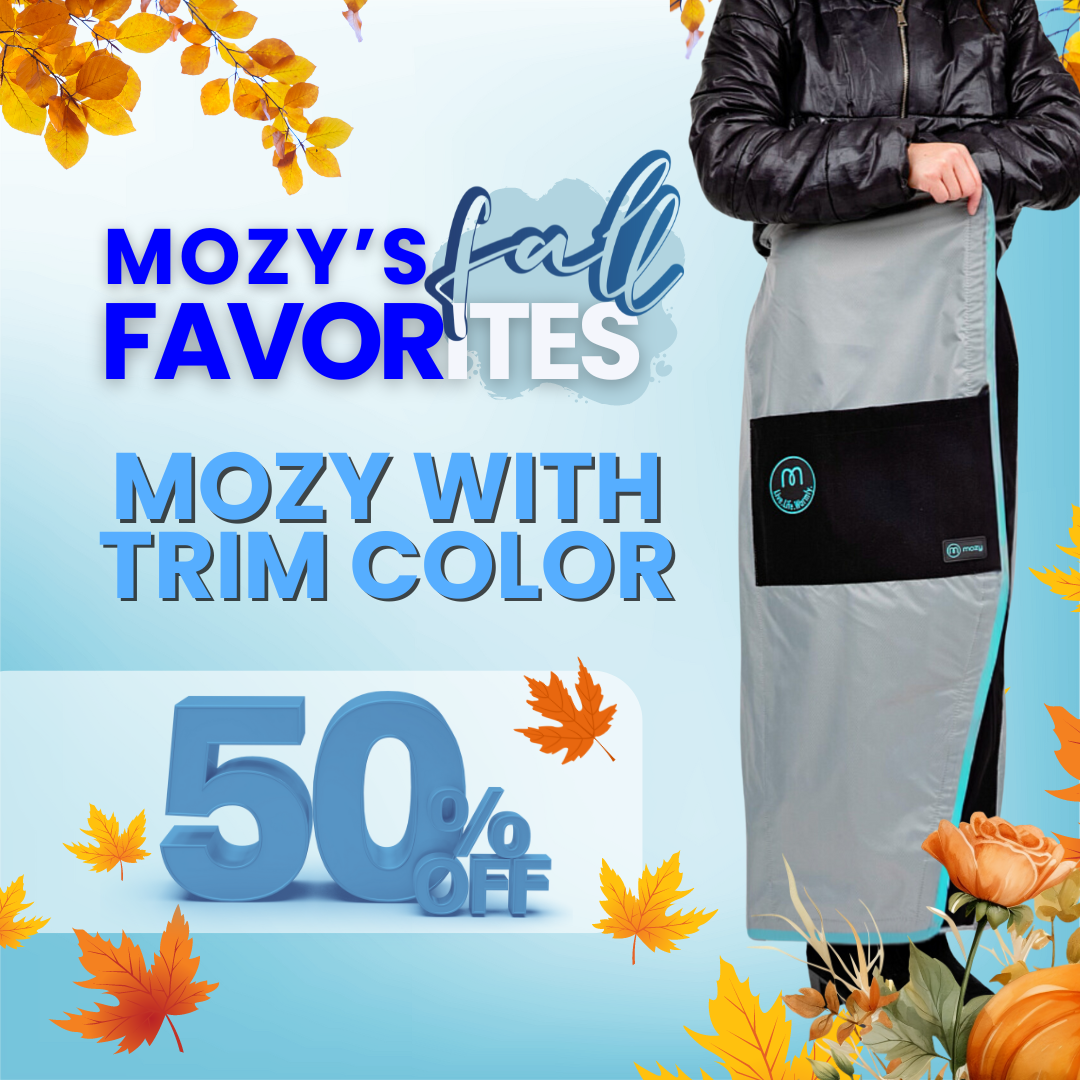 CLEARANCE | Mozy Wearable & Weatherproof Thermal Wrap With Trim Colors - Get The Mozy 